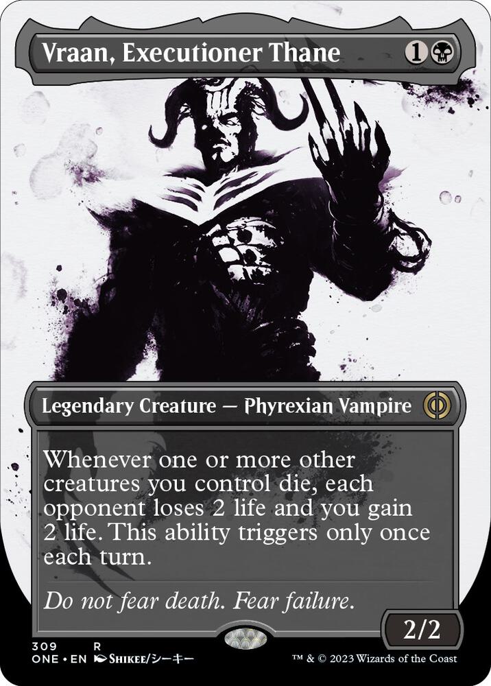 Vraan, Executioner Thane (Showcase)-Phyrexia: All Will Be One-R-Normal