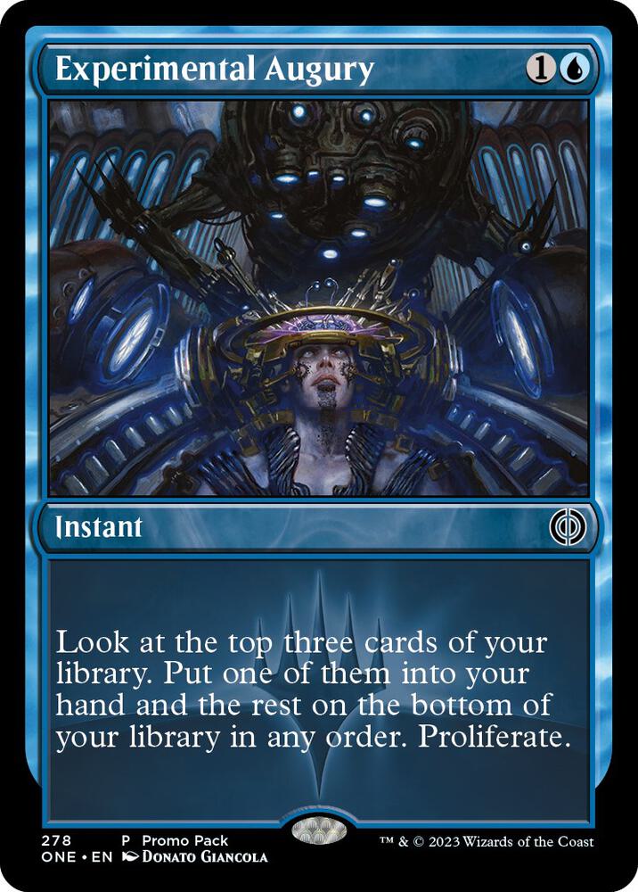 Experimental Augury-Promo Pack: Phyrexia: All Will Be One-P-Normal