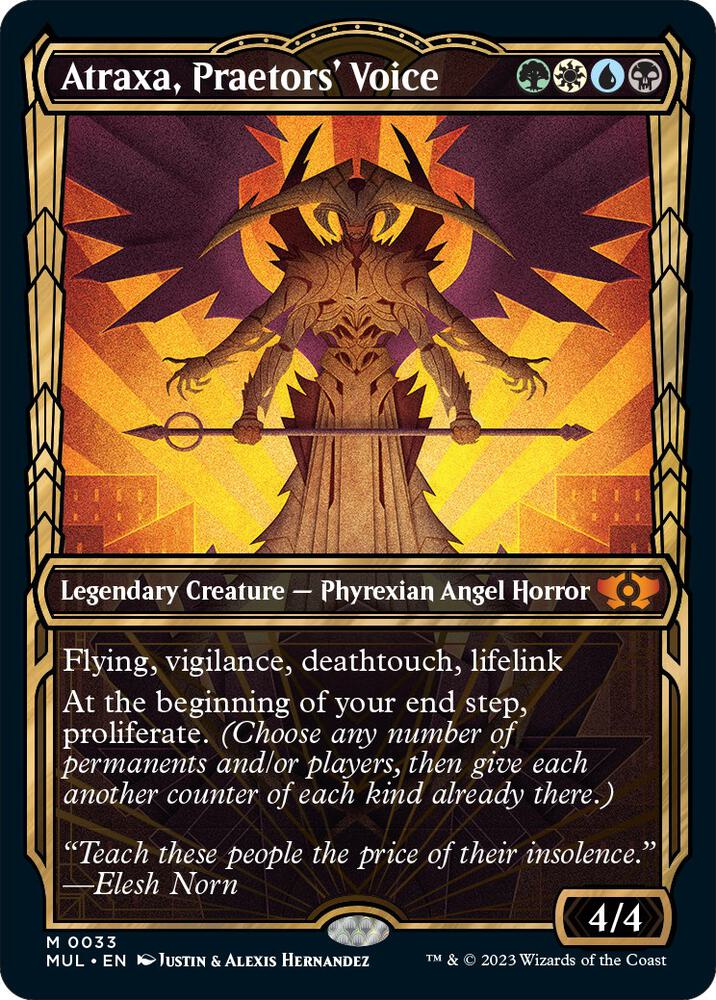 Atraxa, Praetors' Voice-March of the Machine: Multiverse Legends-M-Normal