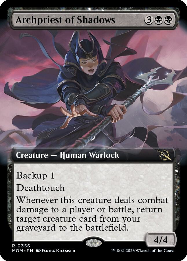 Archpriest of Shadows (Extended Art)-March of the Machine-R-Foil