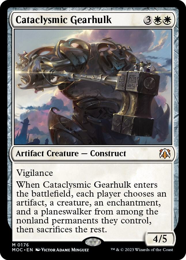 Cataclysmic Gearhulk-Commander: March of the Machine-M-Normal