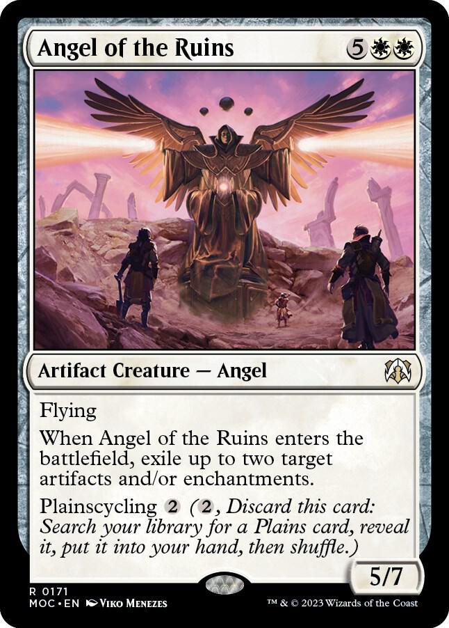 Angel of the Ruins-Commander: March of the Machine-R-Normal