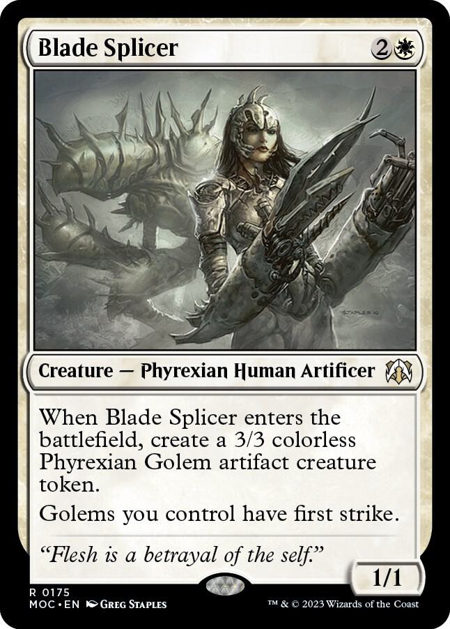 Blade Splicer-Commander: March of the Machine-R-Normal