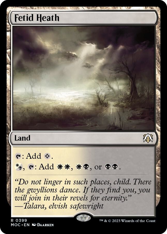 Fetid Heath-Commander: March of the Machine-R-Normal