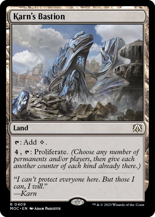 Karn's Bastion-Commander: March of the Machine-R-Normal
