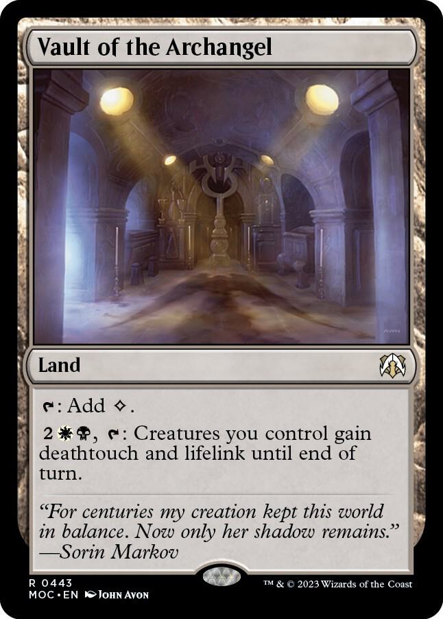 Vault of the Archangel-Commander: March of the Machine-R-Normal