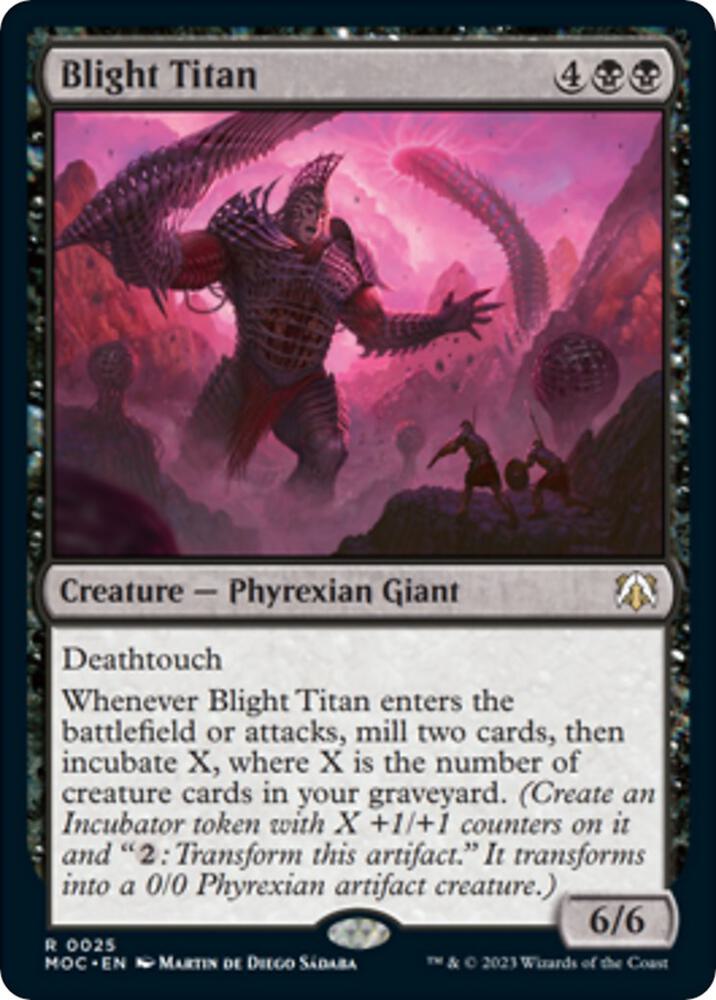 Blight Titan-Commander: March of the Machine-R-Normal