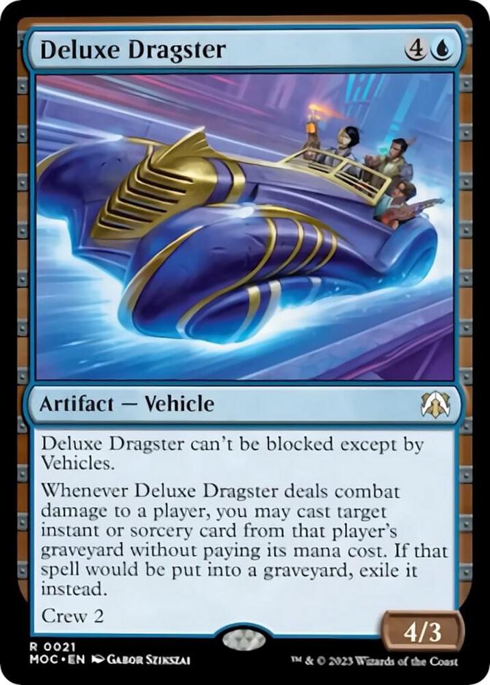 Deluxe Dragster-Commander: March of the Machine-R-Normal