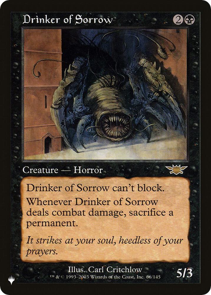 Drinker of Sorrow-The List Reprints-R-Normal