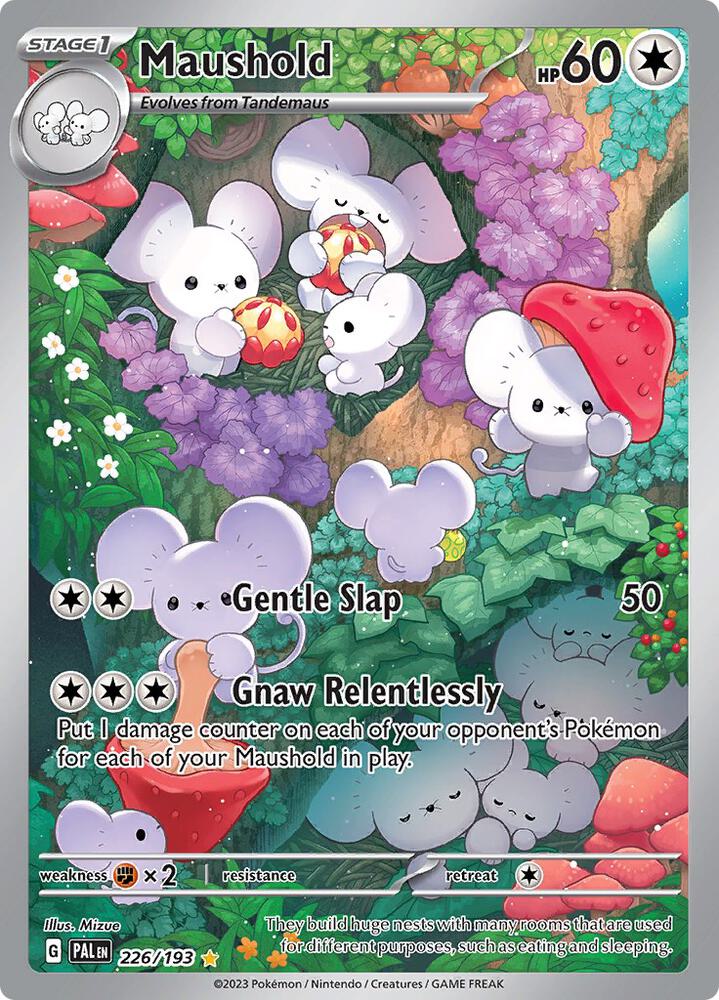 Maushold - 226/193-SV02: Paldea Evolved-Illustration Rare-Holofoil