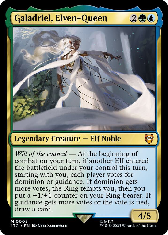 Galadriel, Elven-Queen-Commander: The Lord of the Rings: Tales of Middle-earth-M-Foil