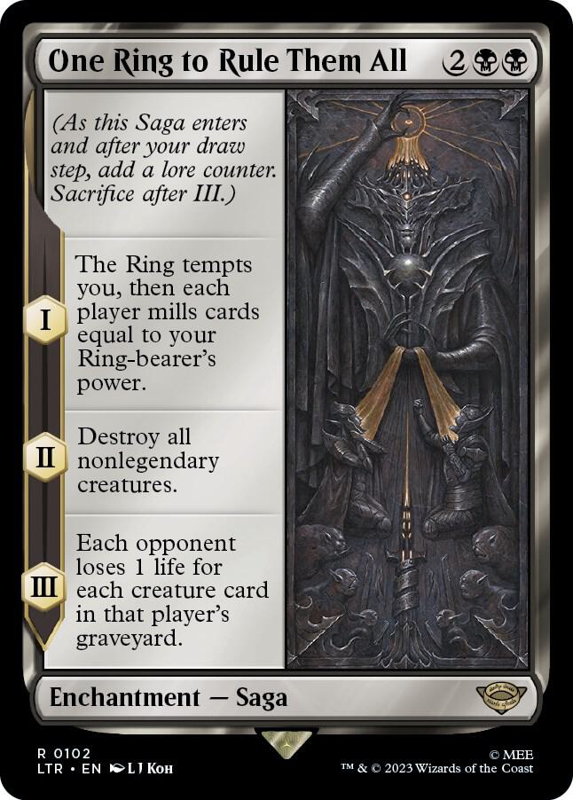 One Ring to Rule Them All-Universes Beyond: The Lord of the Rings: Tales of Middle-earth-R-Normal