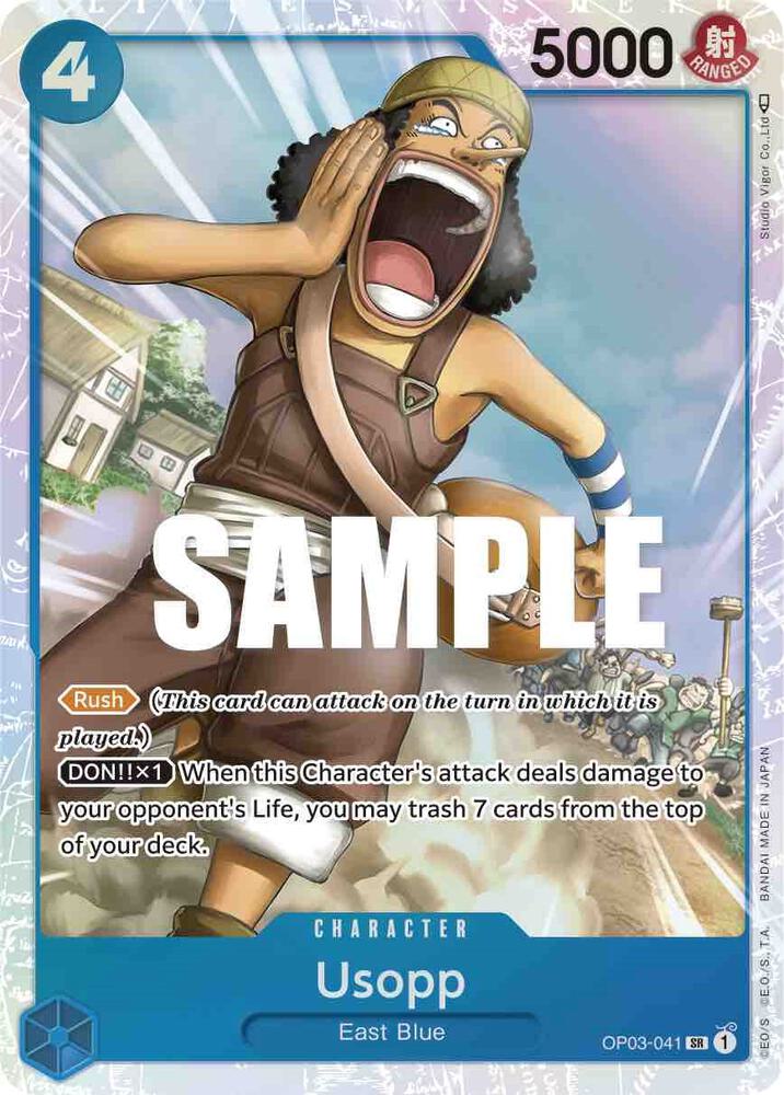 Usopp-Pillars of Strength-SR-Foil