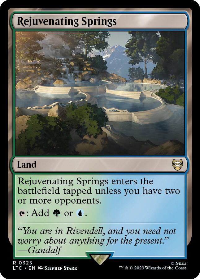 Rejuvenating Springs-Commander: The Lord of the Rings: Tales of Middle-earth-R-Normal