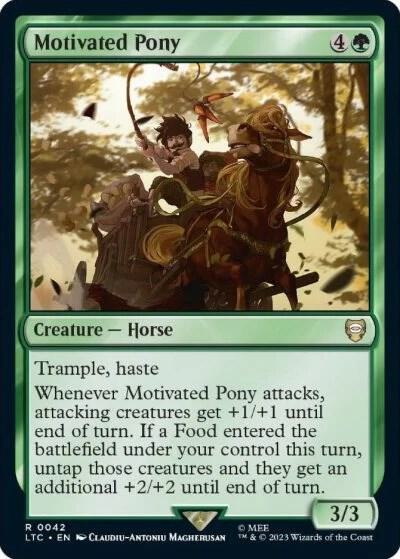 Motivated Pony-Commander: The Lord of the Rings: Tales of Middle-earth-R-Normal