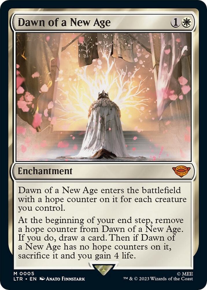 Dawn of a New Age-Universes Beyond: The Lord of the Rings: Tales of Middle-earth-M-Normal