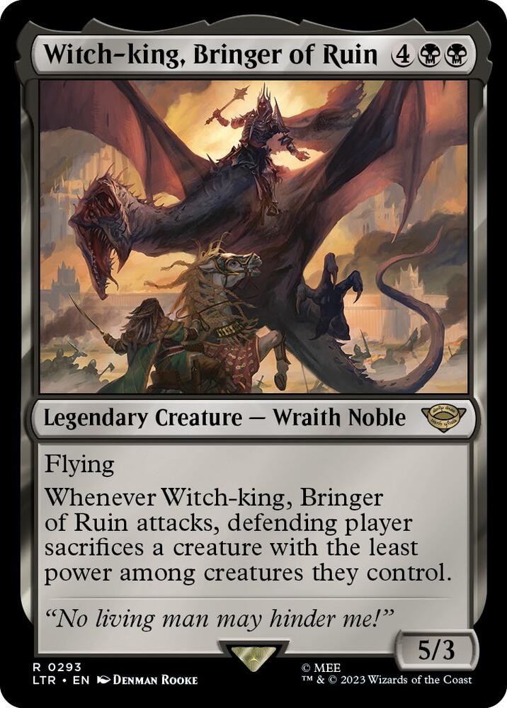 Witch-king, Bringer of Ruin-Universes Beyond: The Lord of the Rings: Tales of Middle-earth-R-Normal