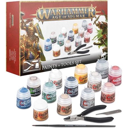 AGE OF SIGMAR: Paint + Tools set