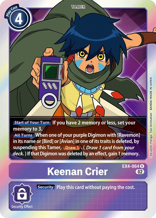 Keenan Crier-Alternative Being Booster-Rare-Foil