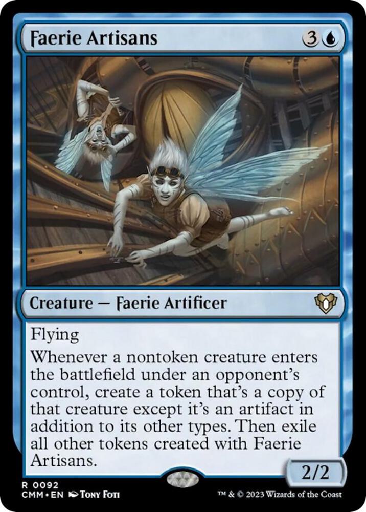 Faerie Artisans-Commander Masters-R-Normal