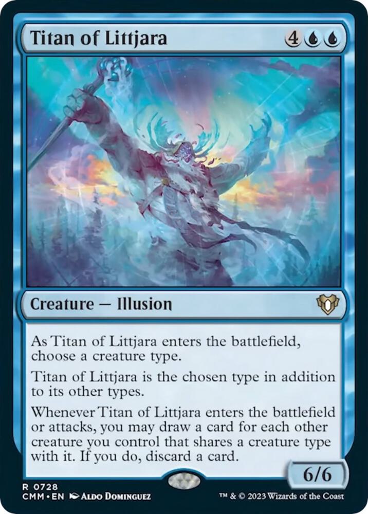 Titan of Littjara-Commander Masters-R-Normal