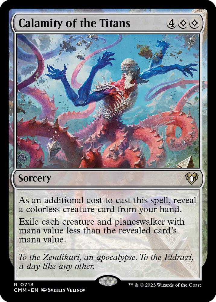 Calamity of the Titans-Commander Masters-R-Normal