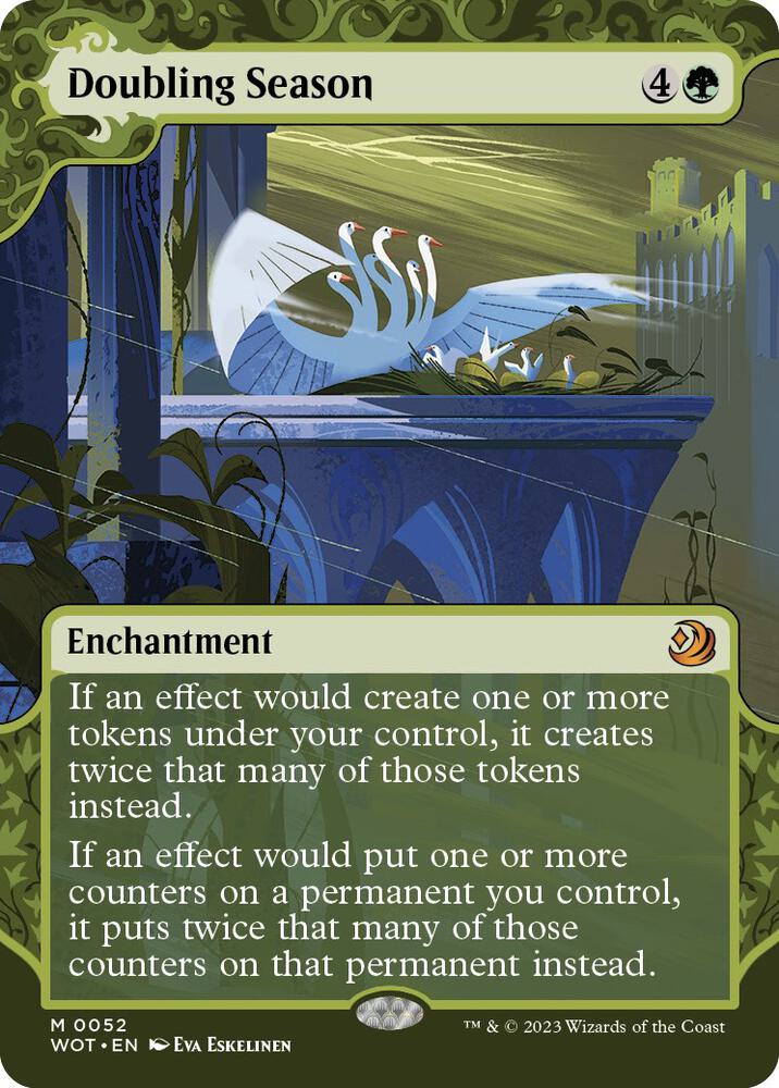 Doubling Season-Wilds of Eldraine: Enchanting Tales-M-Normal