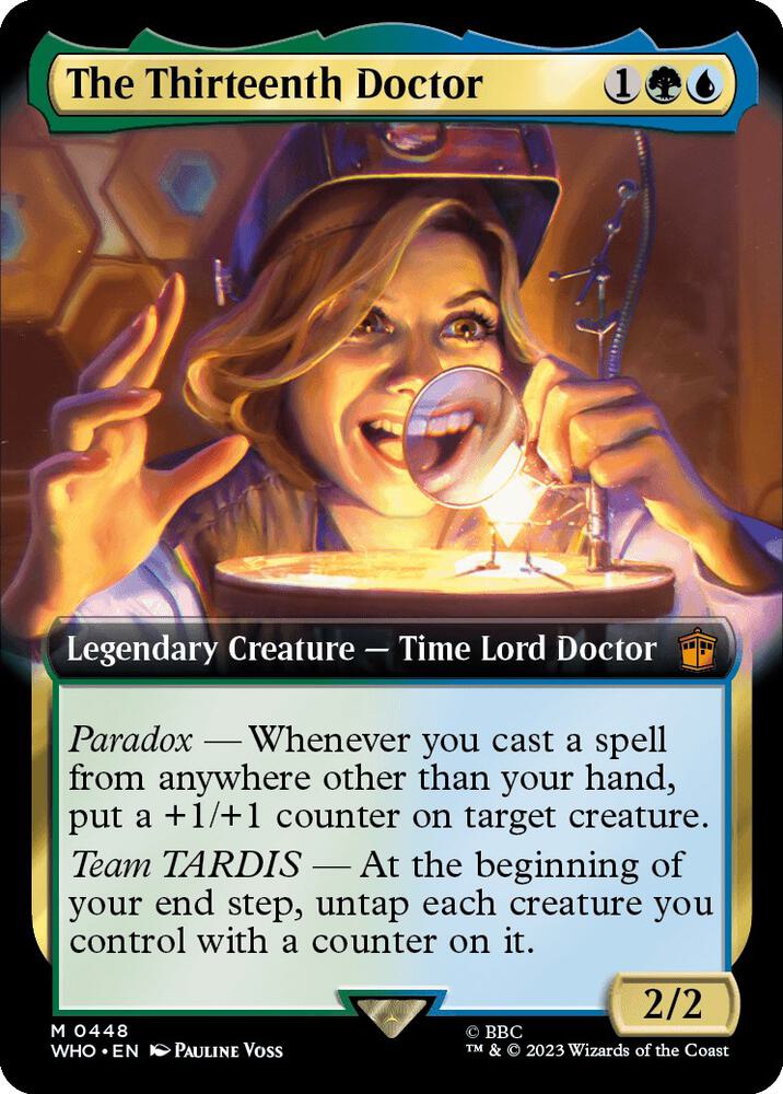 The Thirteenth Doctor (Extended Art)-Universes Beyond: Doctor Who-M-Normal