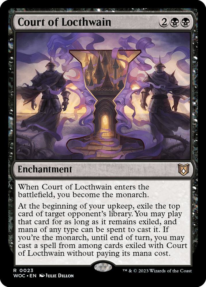 Court of Locthwain-Commander: Wilds of Eldraine-R-Normal