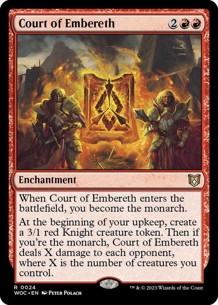 Court of Embereth-Commander: Wilds of Eldraine-R-Normal