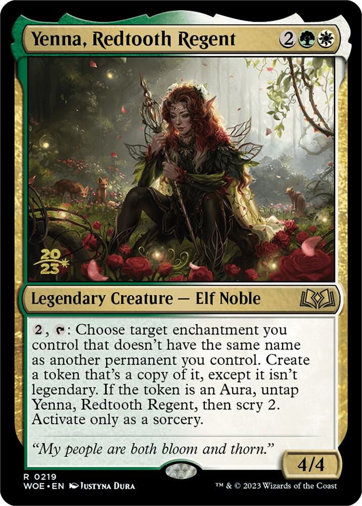 Yenna, Redtooth Regent-Prerelease Cards-R-Foil