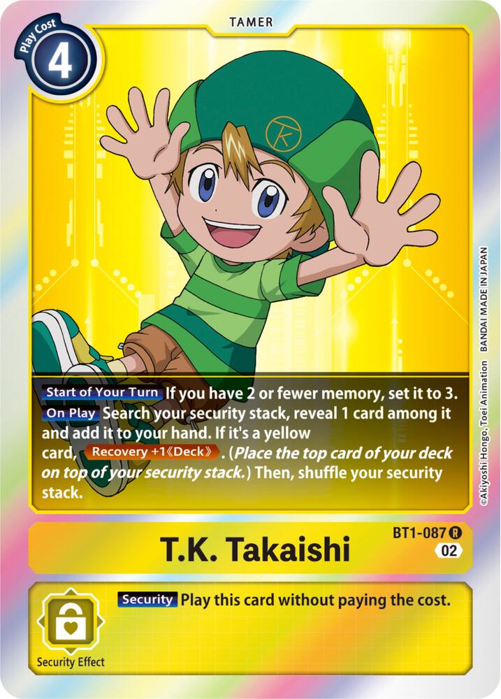 T.K. Takaishi (Resurgence Booster Reprint)-Resurgence Booster-Rare-Foil