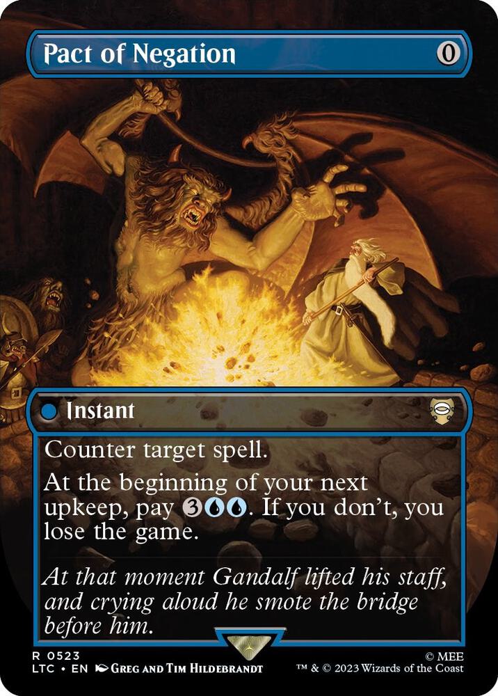 Pact of Negation (Borderless)-Commander: The Lord of the Rings: Tales of Middle-earth-R-Normal