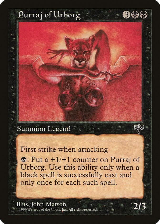 Purraj of Urborg-Mirage-R-Normal