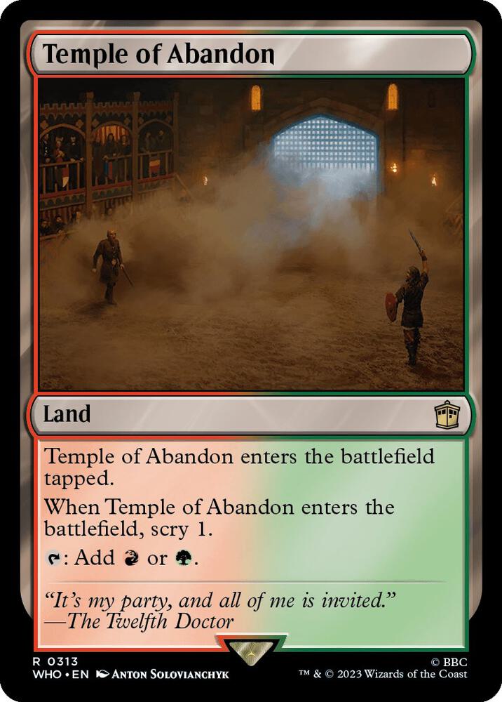 Temple of Abandon-Universes Beyond: Doctor Who-R-Normal