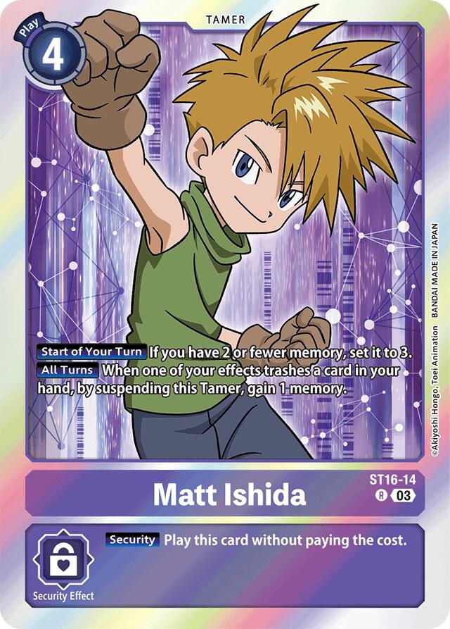 Matt Ishida-Starter Deck 16: Wolf of Friendship-Rare-Foil