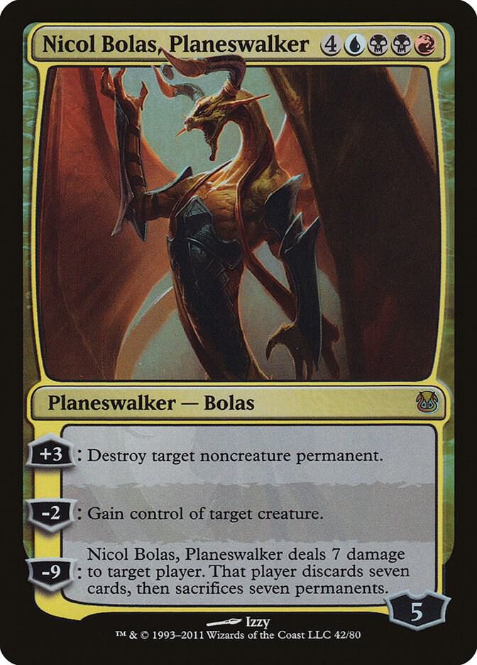 Nicol Bolas, Planeswalker-Duel Decks: Ajani vs. Nicol Bolas-M-Foil