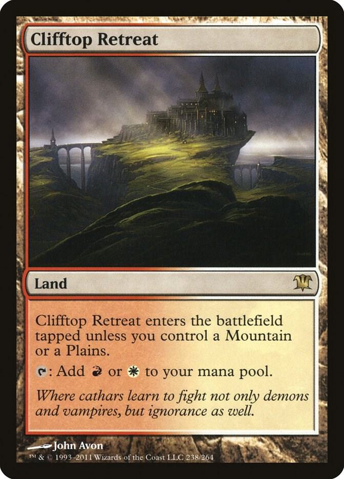 Clifftop Retreat-Innistrad-R-Foil