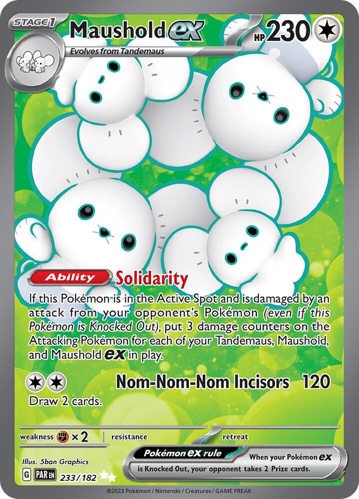 Maushold ex - 233/182-SV04: Paradox Rift-Ultra Rare-Holofoil