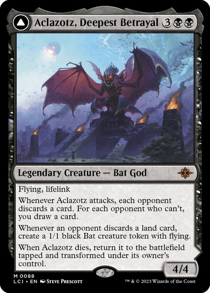 Aclazotz, Deepest Betrayal-The Lost Caverns of Ixalan-M-Normal