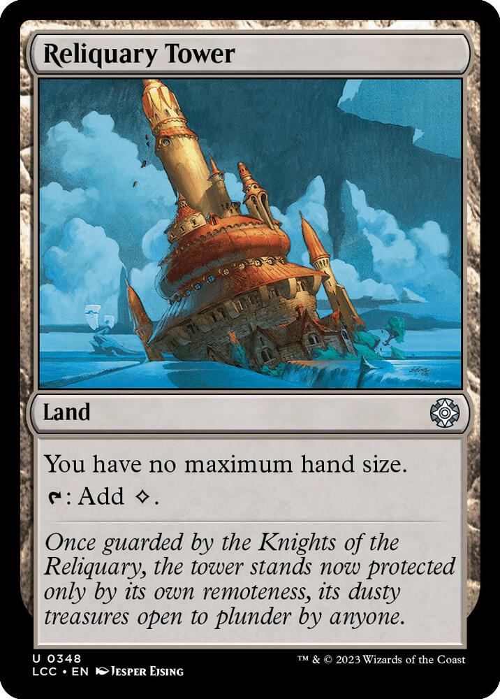 Reliquary Tower-Commander: The Lost Caverns of Ixalan-U-Normal