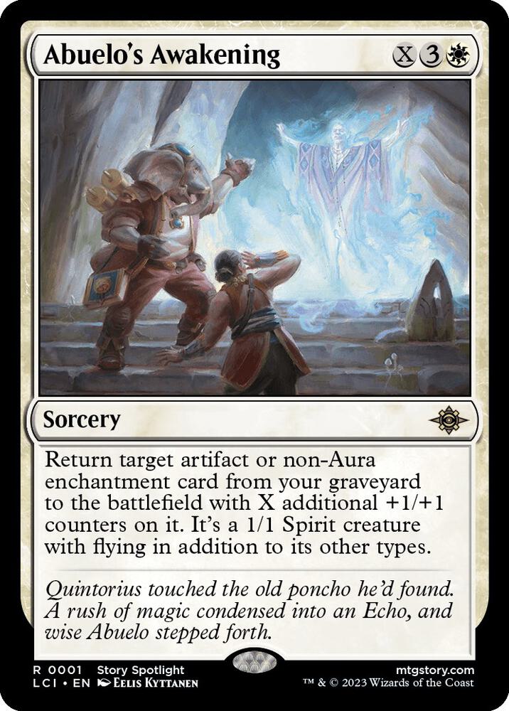 Abuelo's Awakening-The Lost Caverns of Ixalan-R-Normal