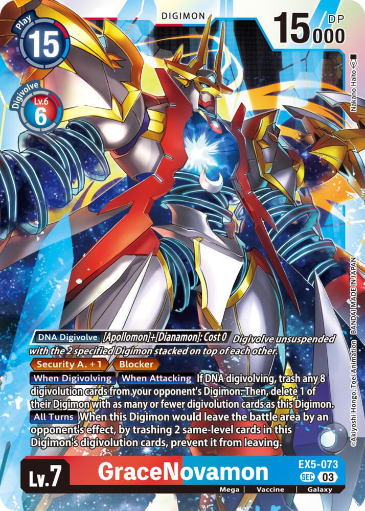GraceNovamon (Textured)-Animal Colosseum-Secret Rare-Foil