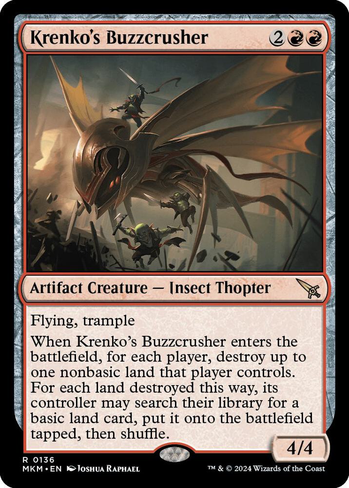 Krenko's Buzzcrusher-Murders at Karlov Manor-R-Normal