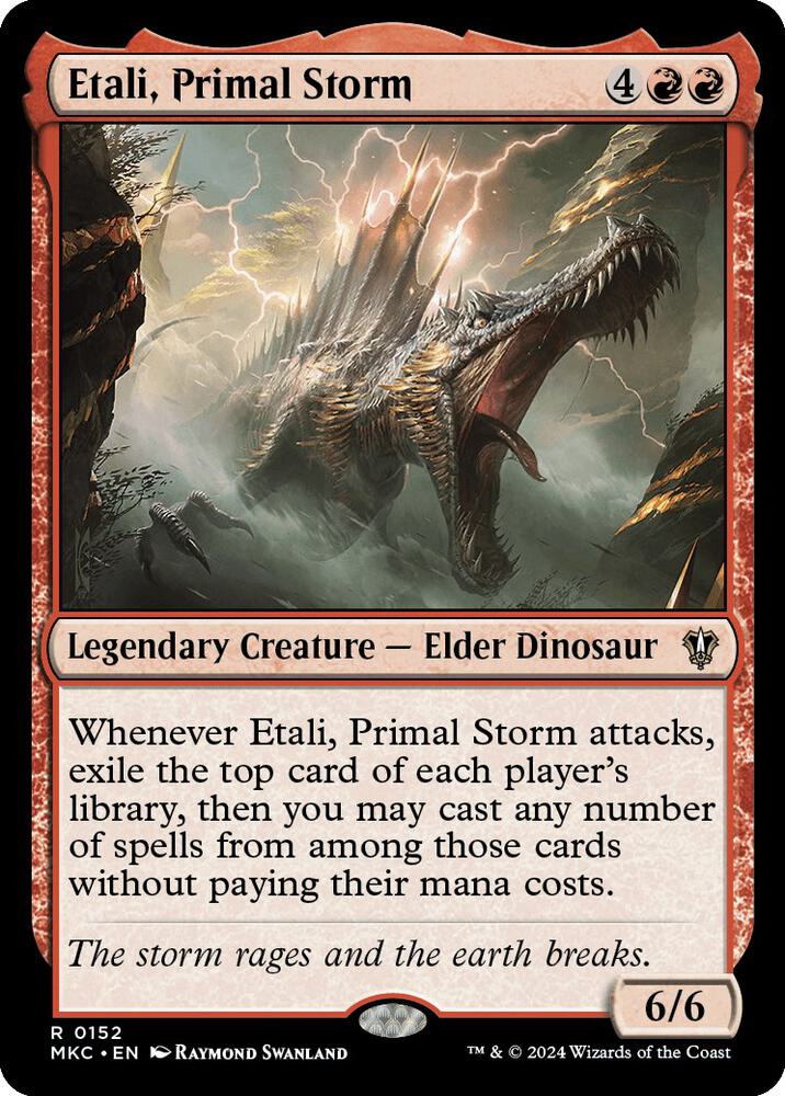 Etali, Primal Storm-Commander: Murders at Karlov Manor-R-Normal