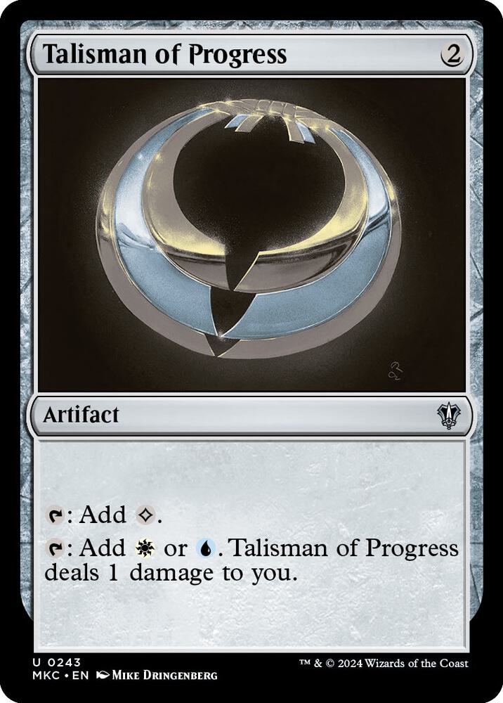Talisman of Progress-Commander: Murders at Karlov Manor-U-Normal