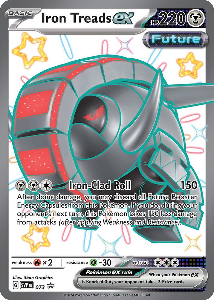 Iron Treads ex - 073-SV: Scarlet & Violet Promo Cards-Promo-Holofoil