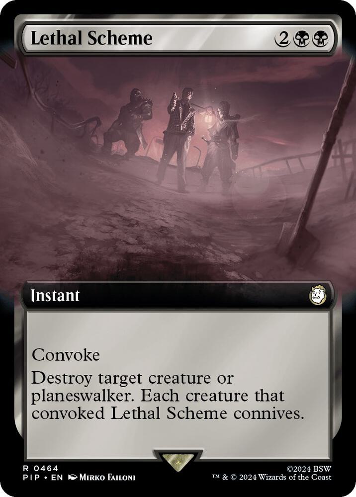 Lethal Scheme (Extended Art)-Universes Beyond: Fallout-R-Normal
