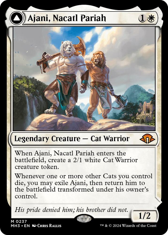 Ajani, Nacatl Pariah-Modern Horizons 3-M-Normal