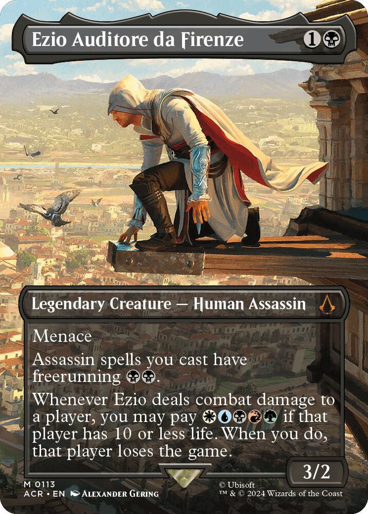 Ezio Auditore da Firenze (Borderless)-Universes Beyond: Assassin's Creed-M-Normal